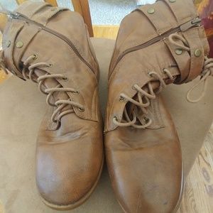 Brown boots